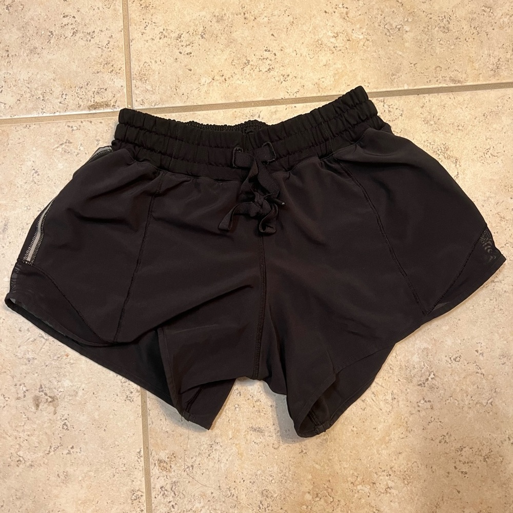 Lululemon athletic shorts - black